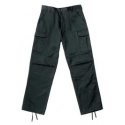 Pantalón recto cargo militar reforzado 